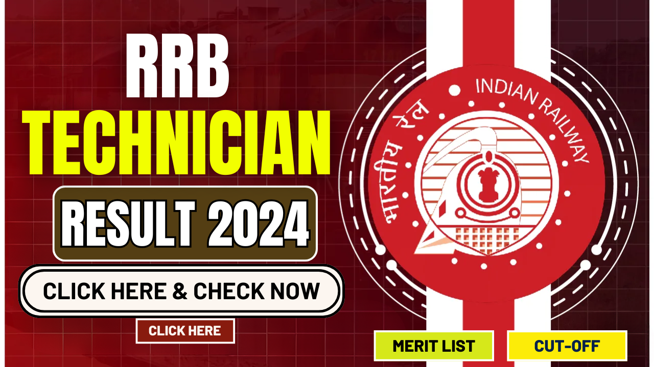 RRB Technician Result 2024