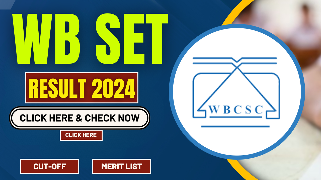 WB SET Result 2024