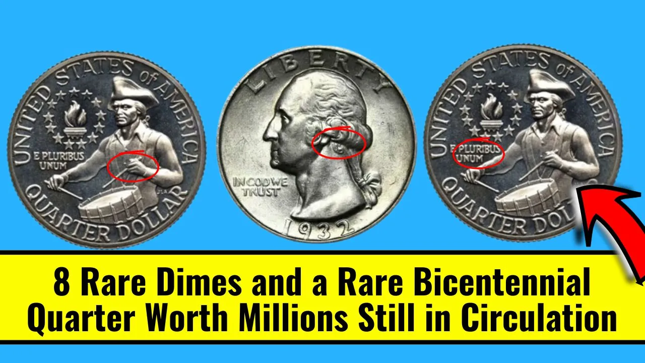 8 Rare Dimes