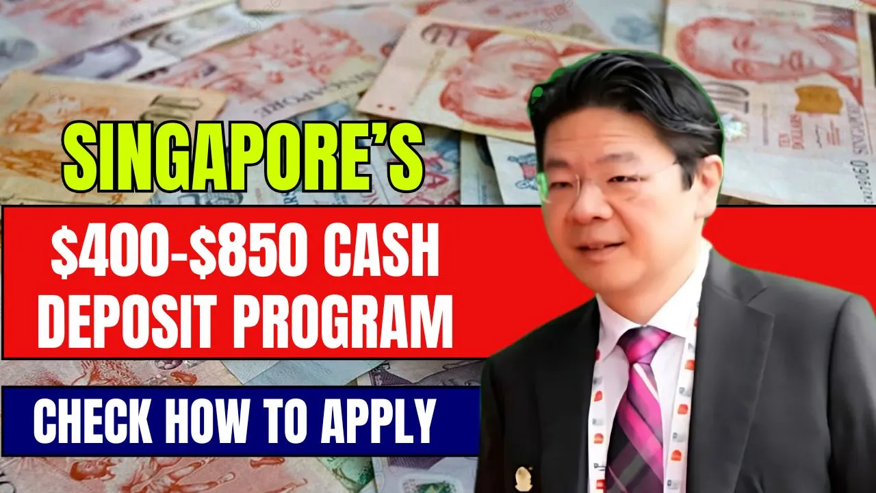 Singapore’s $400-$850 Cash Deposit Program