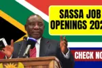 SASSA Job Openings 2025