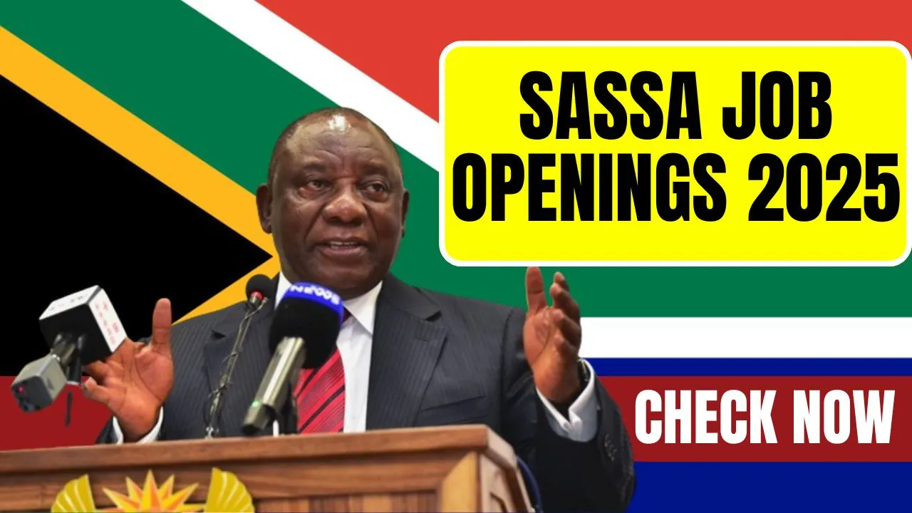 SASSA Job Openings 2025